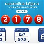 ผลสลากงวด16/3/65